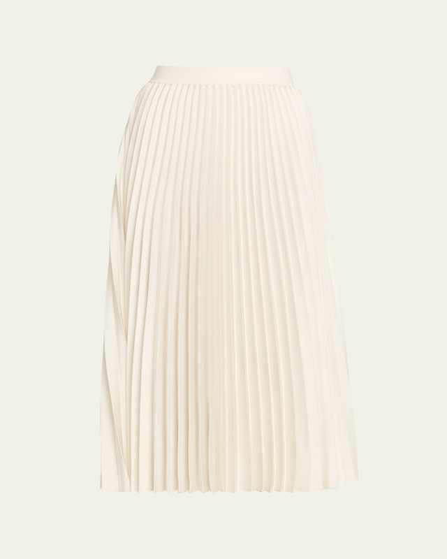 Melanie Pleated Midi Skirt